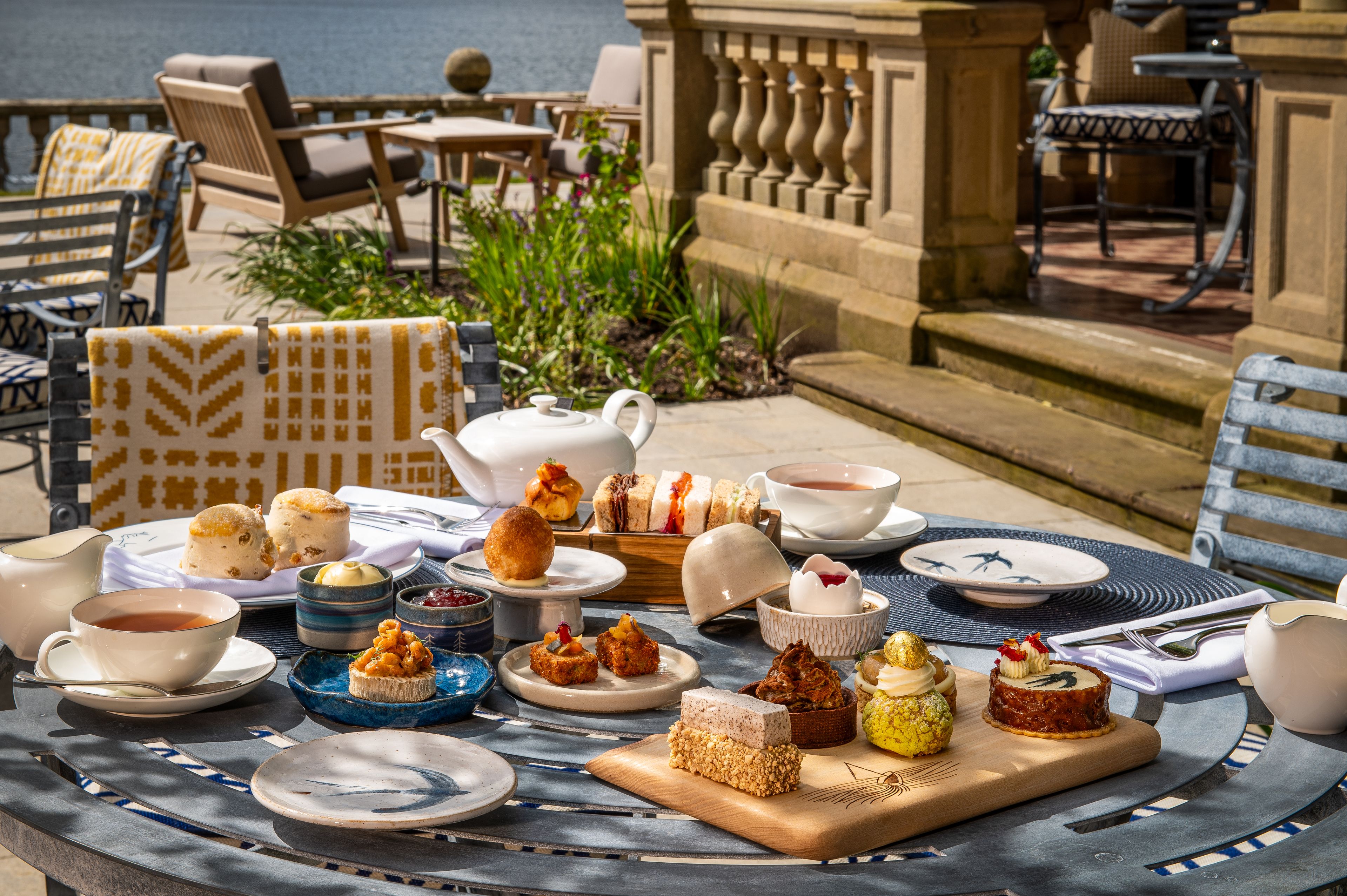 A spread of afternoon tea